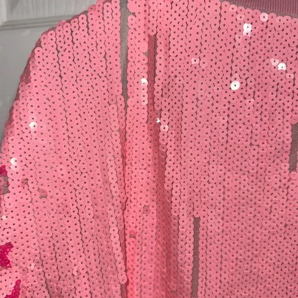 Pink Cowgirl Sequin T-Shirt - Picture 8 of 9